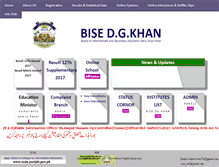 Tablet Screenshot of bisedgkhan.edu.pk